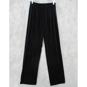 Vintage Nina Piccalino Pants Womens 8 Straight Leg Velvet Pull On Whimsigoth